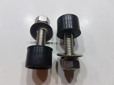 MK1 FORD CORTINA BONNET RUBBER SET STAINLESS STEEL LOTUS GT ADJUSTER BUFFER