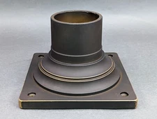 Z-Lite 533PM-ORB Skylar 6" Oil Rubbed Bronze Outdoor Pier Mount