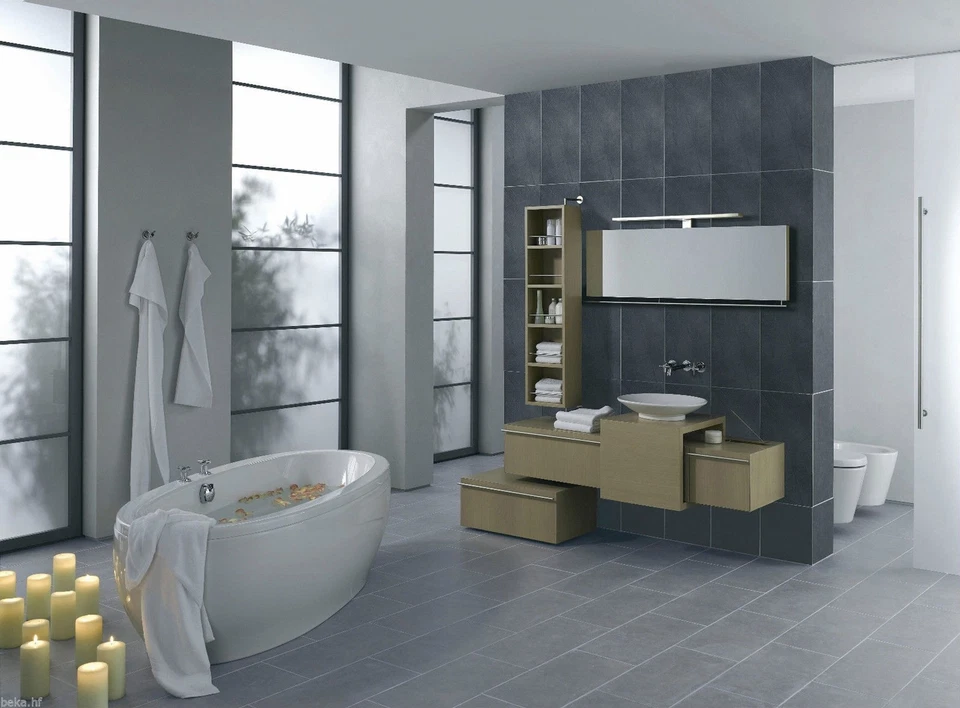 LED 600mm Bad Spiegel-Leuchte Bad-/Schrank-Lampe Aufbau-Leuchte alu eloxiert WW - Bild 2 von 4