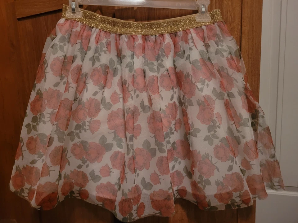 Disney Rose Tulle Skirt Girls 14/16 - Image 3 of 4