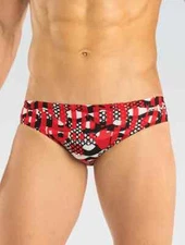 Mens DOLFIN Reliance Red Veyron All-Over Racer Size 36