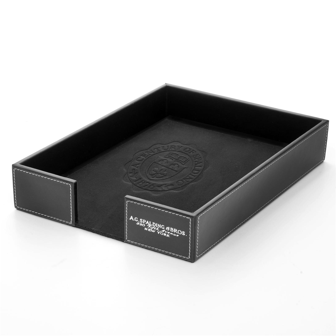 Document Holder A4 Utility 24x32x4,5 Cm Nero | A.g. Spalding & Bros.
