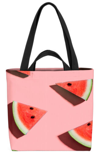 Wassermelone Pink Pool Party Obst Tasche wassermelone wasser melone obst sommer - Bild 1 von 5