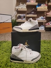 Nike Air Jordan 3 Retro GS White Cement Reimagined Kids Size 3Y DM0966-100