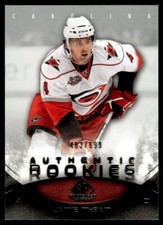 2010-11 SP Game Used Jamie McBain Rookie 483/699 Carolina Hurricanes #180