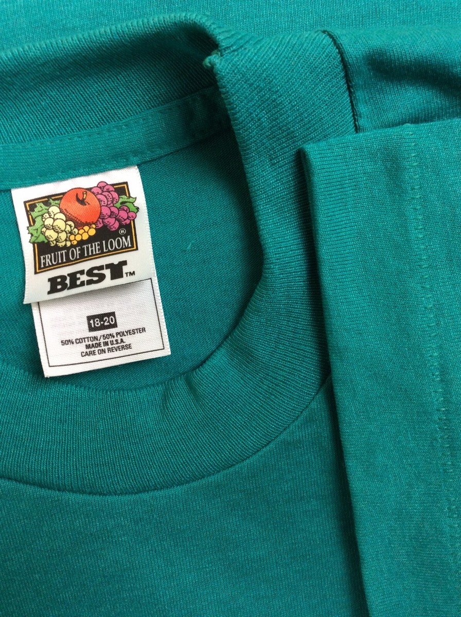 トップス 90s FRUIT OF THE LOOM BLANK TEE s-l400.jpg