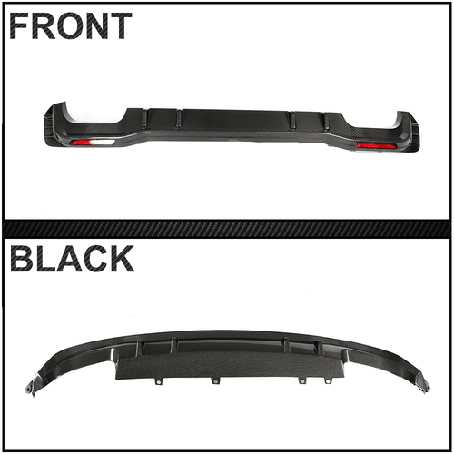 Carbon Heckdiffusor Heckschürze Spoiler Diffusor Für Audi A7 S Line S7 2019-2020 - Picture 13 of 14