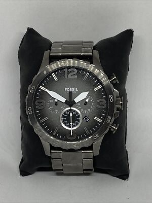 Fossil JR1434 Women's Smoke Stainless Steel Analog Dial Quartz Wrist Watch  JK888