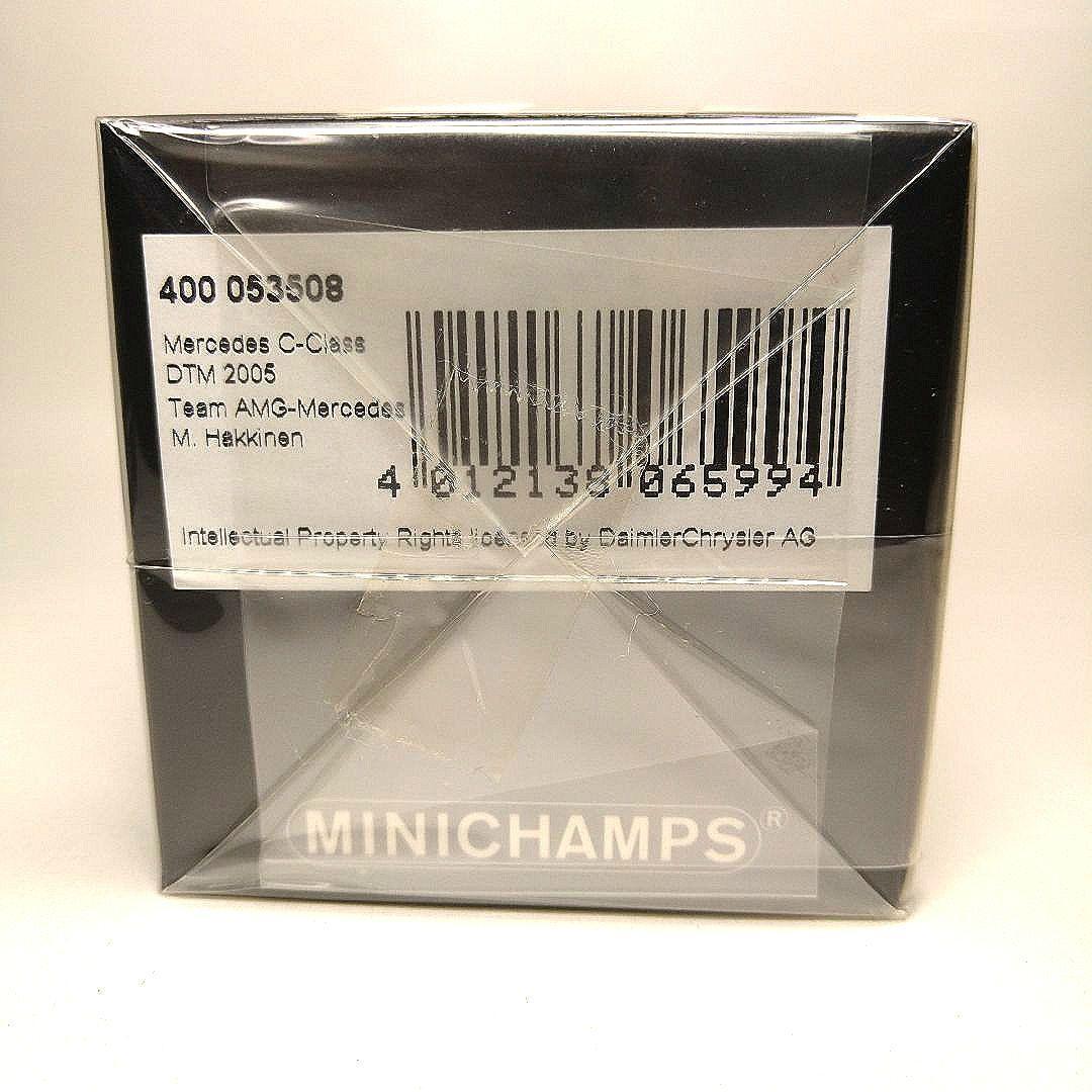 【ミニチャンプス】メルセデスベンツC-Class DTM M.Hakkinen 1/43 Mercedes-benz C Class DTM 2005 8 Mika Hakkinen for sale