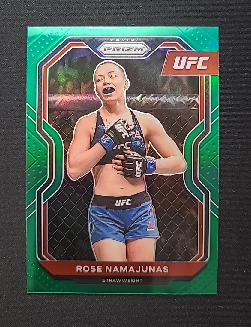 Rose Namajunas • 2021 Panini Prizm Green Ufc