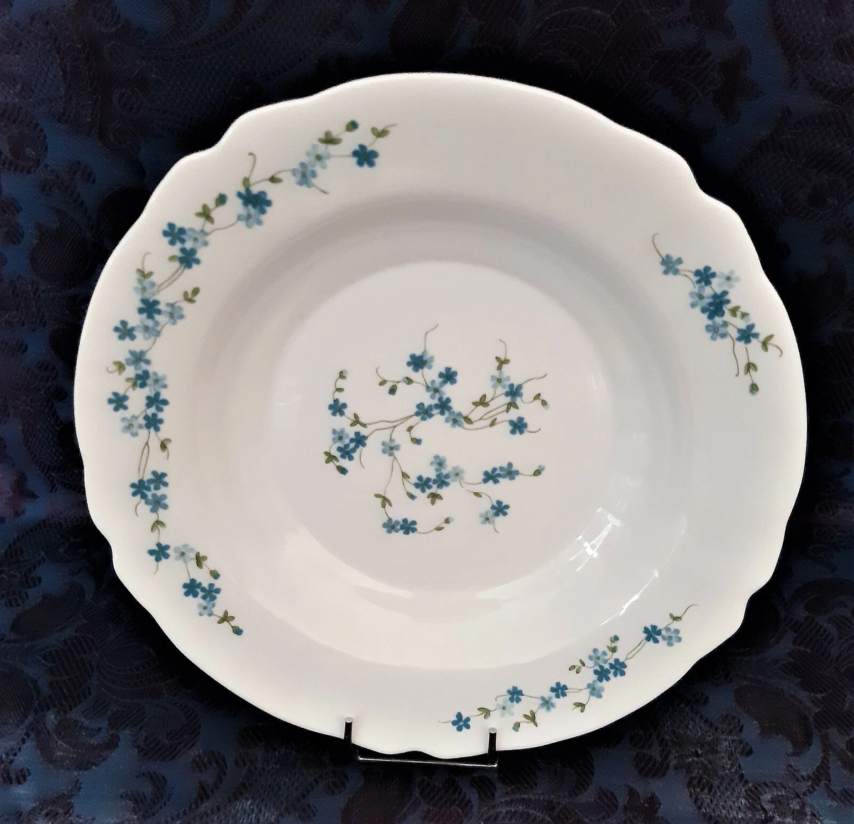 ARCOPAL FRANCE SERVICE De Table Opaline Myosotis Violettes 53pieces PAS D ENVOIE EUR 185,90 - FR