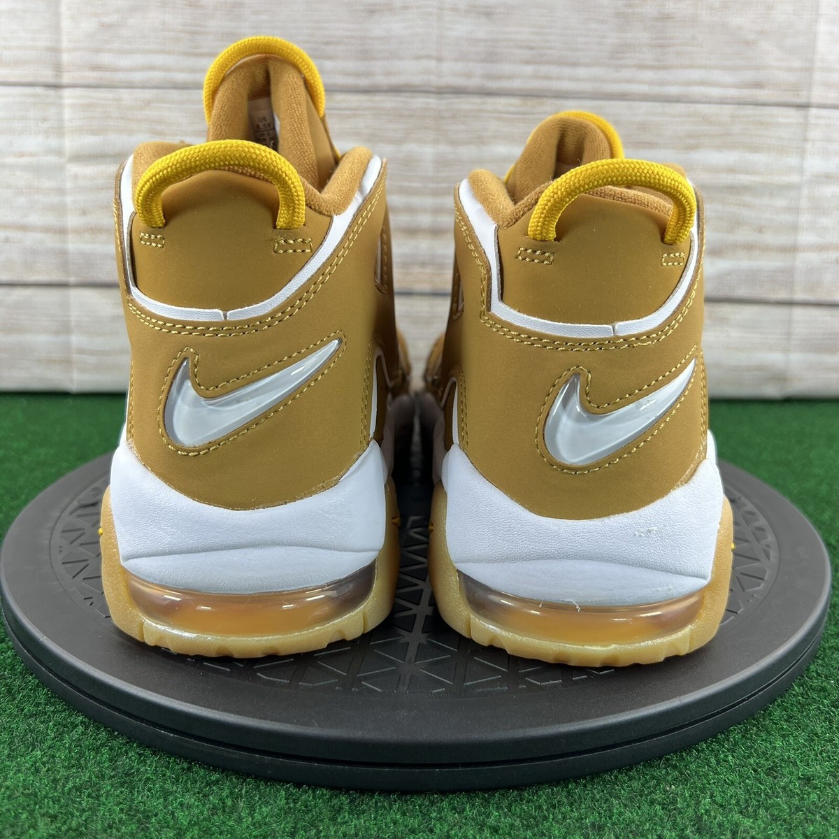 靴 NIKE AIR MORE UPTEMPO Wheat 🔥Nike Air More Uptempo GS Wheat Pollen (DQ4713-700) Size 6.5Y