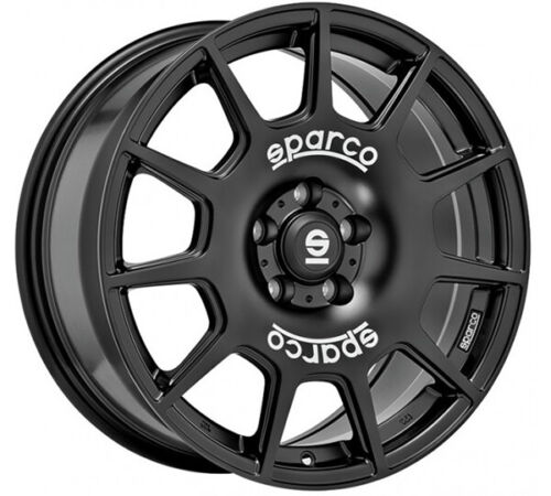 ALLOY WHEEL SPARCO SPARCO TERRA FOR FORD MONDEO 8X18 5X108 MATT BLACK WHITE JNJ - Picture 1 of 4