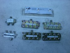 Lot of 7 Various Blonder Tongue Splitters Includes 2 way, 3 way, 8 way splitters