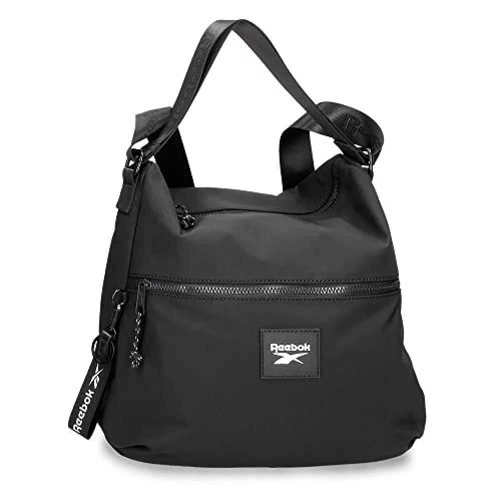 (TG. Bolso Mochila) Zaino Reebok Elsie Bag Nero 35x31x5 cm Poliestere - NUOVO