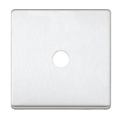 MK K24431 SCR Aspect 1G 1 Modul Kipp Lichtschalter Platte & Rahmen Satin Chrom