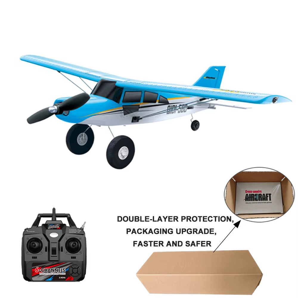 4CH Off-Road RC Airplane, EPP Foam Fixed Wing Model, Brushless Motor