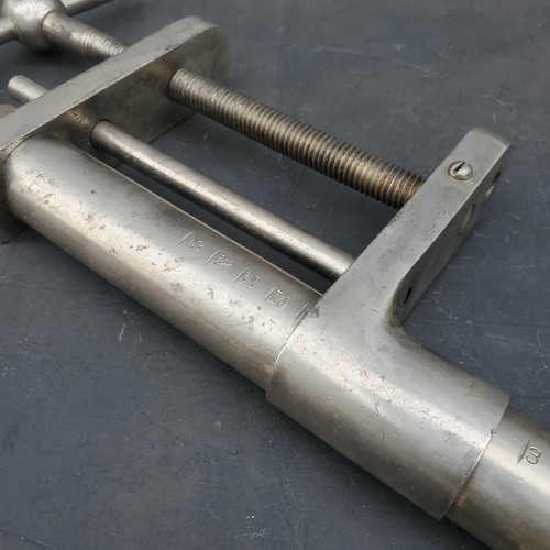 Antique Wocher Co. Medical Screw Vise Surgical Vintage Clamp Wocher & Sons Cinci - Picture 9 of 22