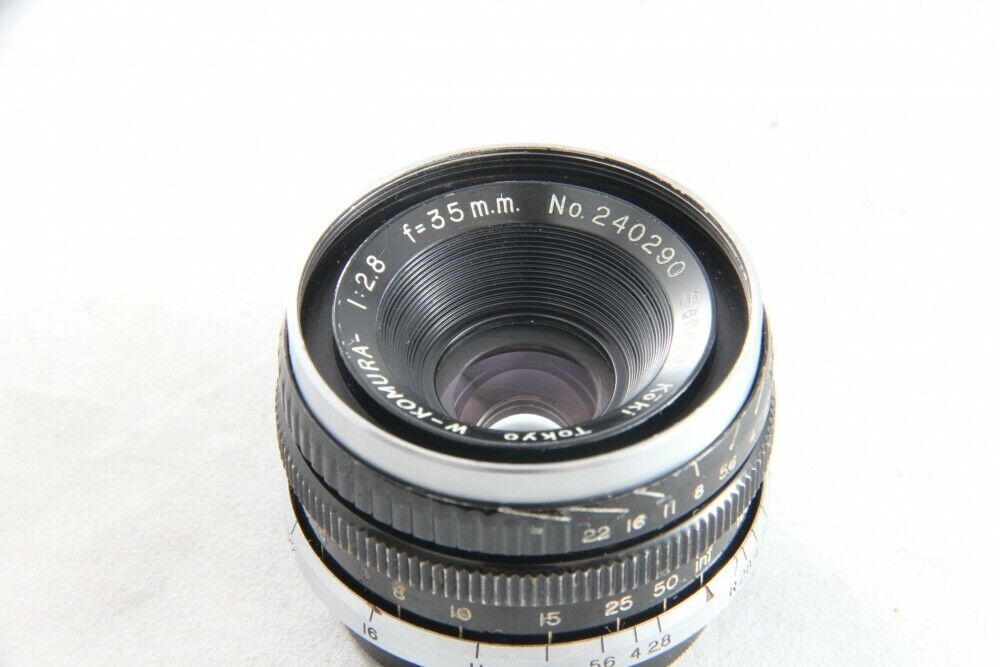 Rare Exc Sankyo Koki Tokyo W-KOMURA 35mm f/2.8 Leica 39mm Rare Exc Sankyo Koki Tokyo W-KOMURA 35mm f/2.8 Leica 39mm