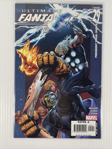 Ultimate Fantastic Four #24-29 Tomb of Namor/President Thor story Marvel 2005 NM - Picture 7 of 7