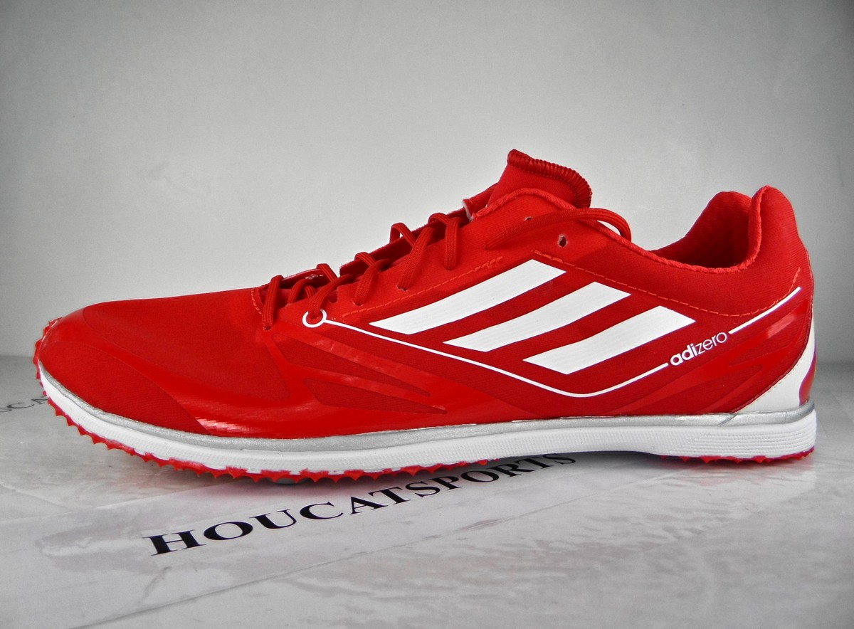 adidasアディゼロ　ケイデンス2！ New Men's Adidas Adizero Cadence 2 Spikes Running Shoes Red