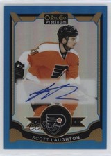 2015-16 O-Pee-Chee Platinum Auto Blue Rainbow Scott Laughton #SL Auto k2t