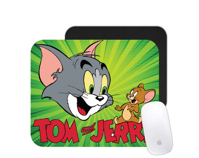 Tom & Jerry Cartoon Mouse Pad   Funny Cat and Mouse Gaming Desk Mat