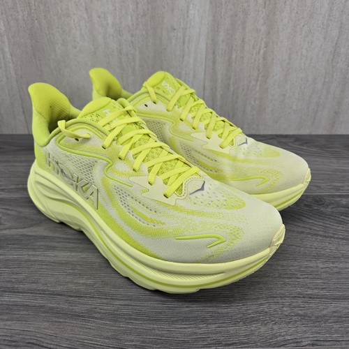 Hoka Clifton 10 Größe 12 Herren Neon Citrus Sunlight Laufschuhe - Bild 3 von 14