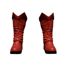1/12 Scale Action Figure Boots: Super Steal Man (SM & Lois Season 4)