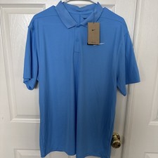 Nike Men  s Dri-Fit Victory Polo Large Light Blue