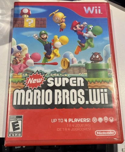 Super Mario Bros. Wii (Nintendo Wii, 2009) Complete. Tested & Working