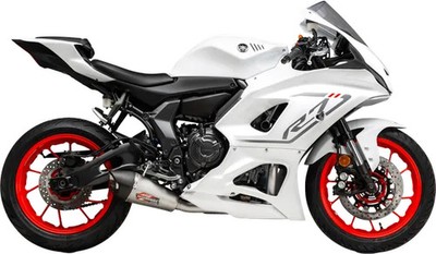 Yoshimura AT2 Street Slip On SS Exhaust Pipe Muffler Yamaha MT-07 18-25