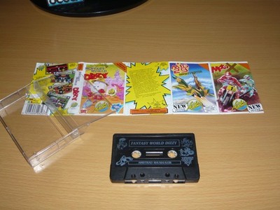 **AMSTRAD CPC 464/664/6128 SPIEL FANTASY WORLD DIZZY (DIZZY 3) VON CODEMASTERS**