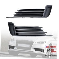 1 Pair Bumper Grills Lower Front Left and Right Side Fit for Audi A3 S3 2013