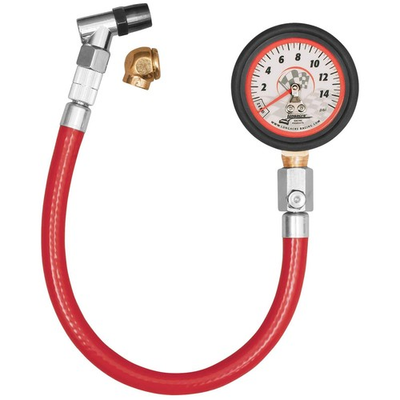 #ad #ad 5252034 Tire Pressure Gauge 015 PSI 2 Inch Dial For Low Pressure Tires $43.69