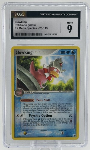 Slowking graded CGC 9 for sale on eBay