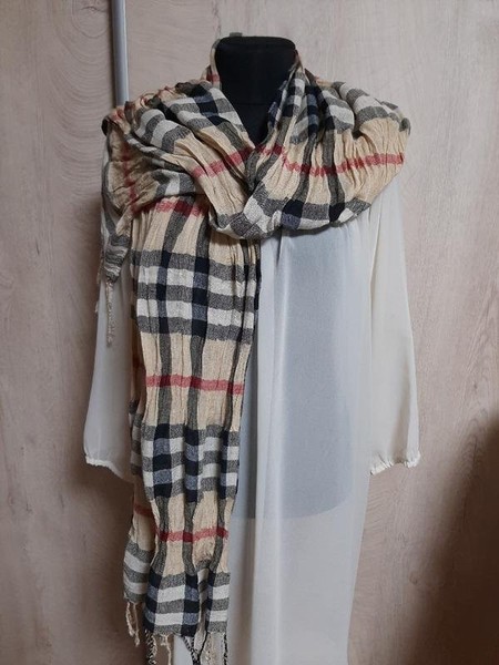 Women Kurt Kolln Scarf Black Viscose One size