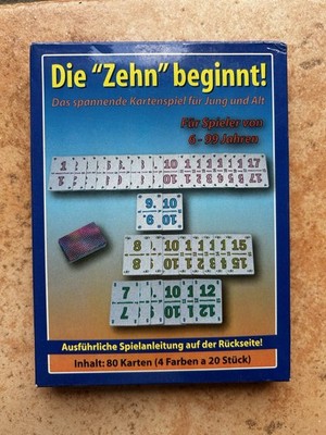 Die  Zehn  beginnt - Kartenspiel