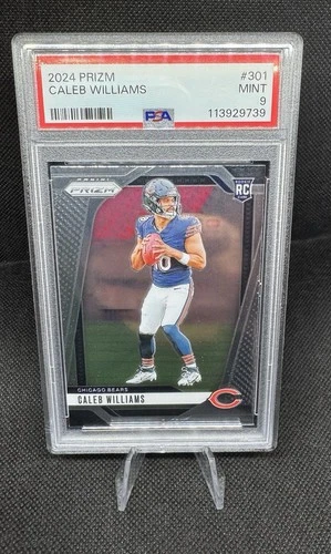 2024 Prizm Caleb Williams Rookie PSA 9