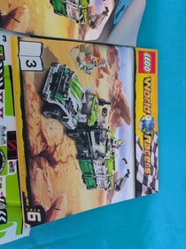 LEGO World Racers: Desert of Destruction (8864) Misc Bag, Manual 2&3, Stickers