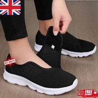 Wide Fit Comfort Walking Shoes Soft Adjustable Casual for Swollen Feet Adults