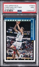 1993 UD TEAM MVP'S #TM16 CHRISTIAN LAETTNER PSA 9