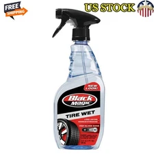 Tire Shine Spray Long Lasting High Gloss Finish Quick Dry Easy Apply 23 oz New