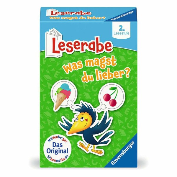 Ravensburger Leserabe: Was Magst Du Lieber? Familienspiel Kinderspiel Ab 7 Jahre-image