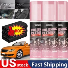 3X Polishing Cleaner Car Interior, Car Interior Detailer and Cleaner 100ml 2025