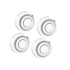Tuya Smart WiFi Smoke Sensor Fire Protection 85dB Sound Security System Control