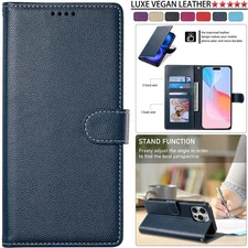 Wallet Leather Phone Case For Samsung Galaxy S25 S24 S23 S22 S21 S20 S10 Cover