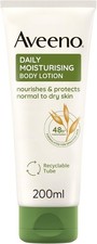 Image of Aveeno Daily Moisturising Body Lotion (1x 200ml), 200 ml (Pack of 1), WHITE