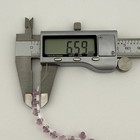 96 pc Swarovski 6301 Crystal Light Amethyst Purple 6mm Top Drilled Bicone Beads — photo 6