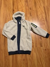 New L.L. Bean Kids' Sherpa Fleece Long Coat Size 14-16